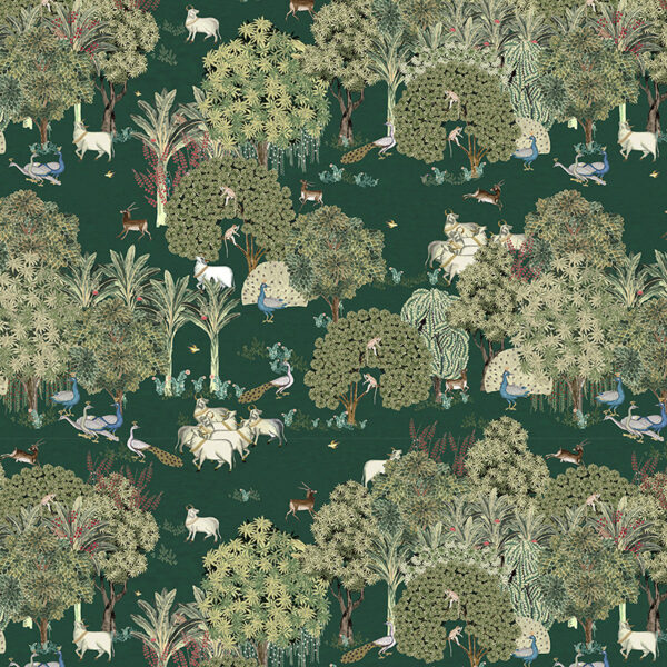 CHITR VELVET-EMERALD