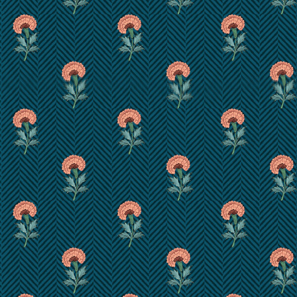 PADMA VELVET-CERULEAN